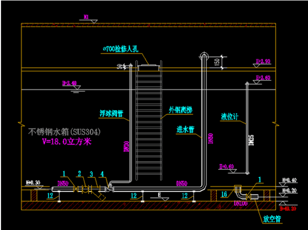 西安南方泵业消防泵安装图